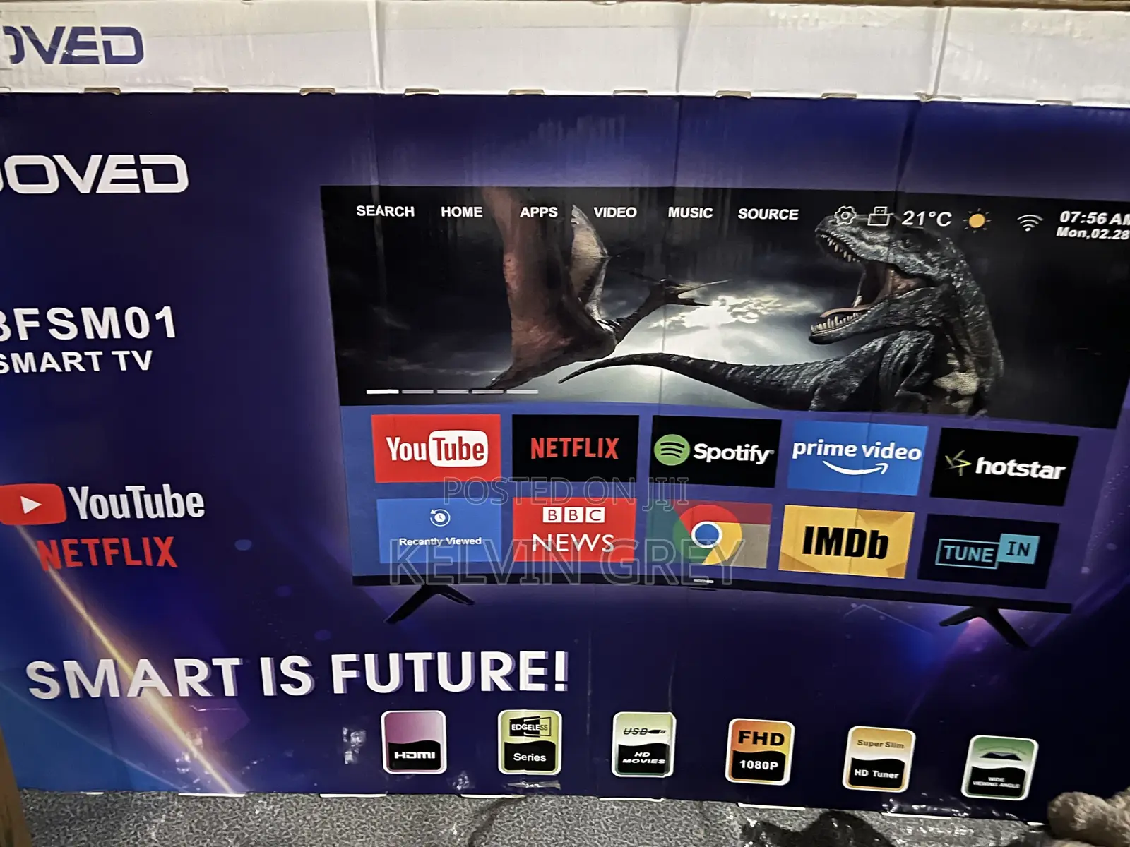 Mooved Tv 43 Inches