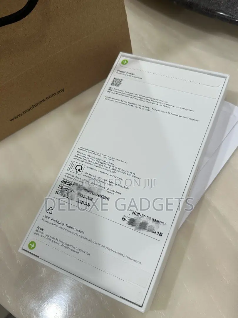 New Apple iPhone 17 Pro Max 1 TB Orange