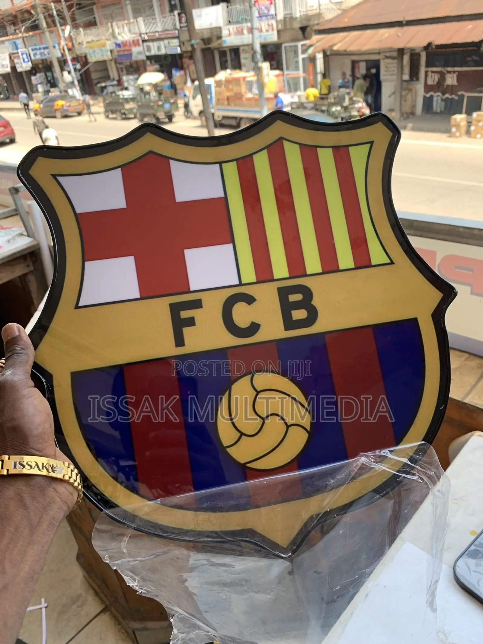 Barcelona Logo Frame