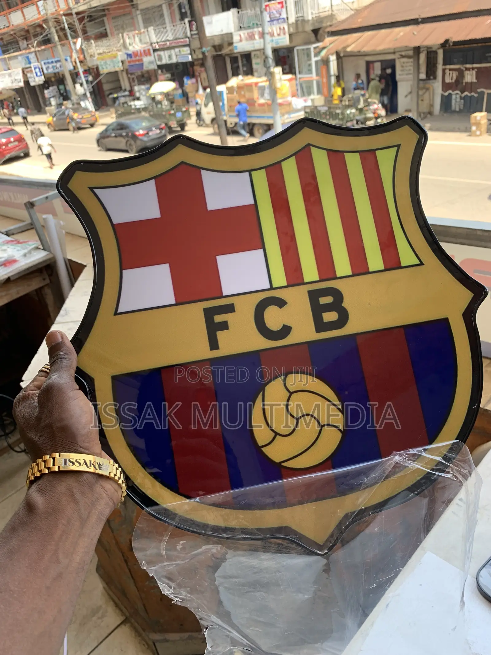 Barcelona Logo Frame