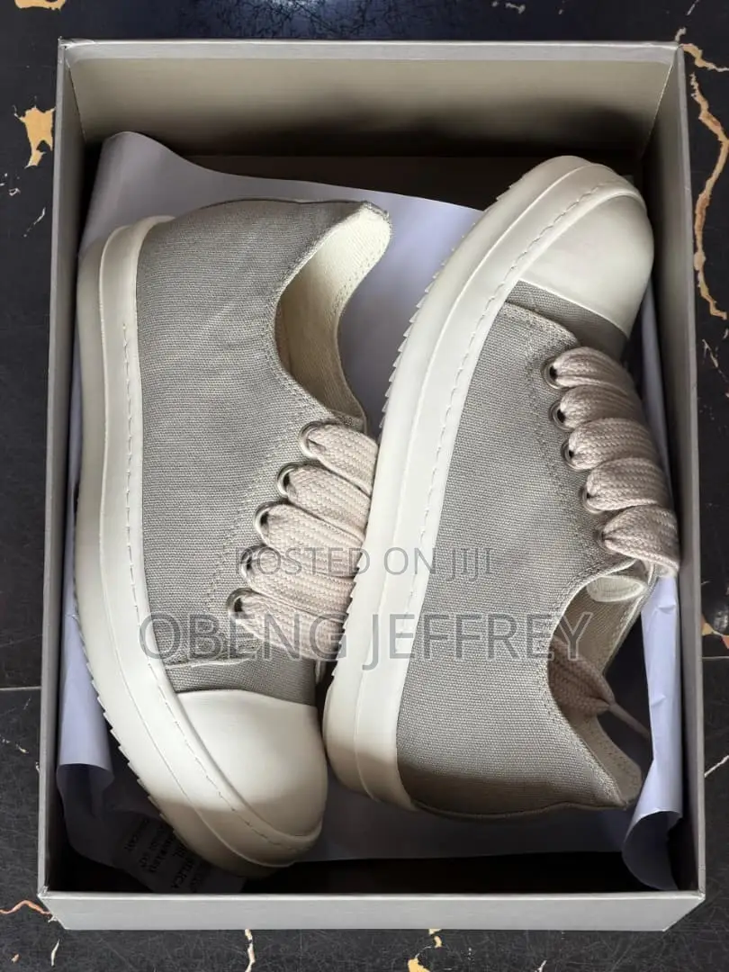 Original Rick Owen Denim Canvas High/Low