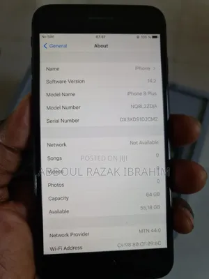 Apple iPhone 8 Plus 64 GB Black