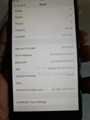 Apple iPhone 8 Plus 64 GB Black