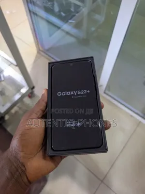 New Samsung Galaxy S22+ 5G 128 GB Black