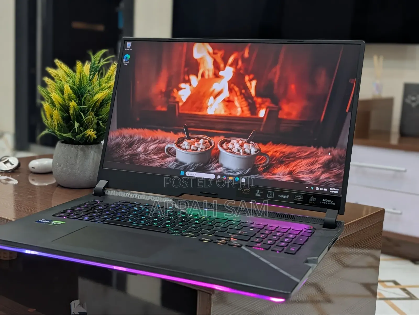 Laptop Asus ROG Strix G17 16GB Intel Core i9 SSD 512GB