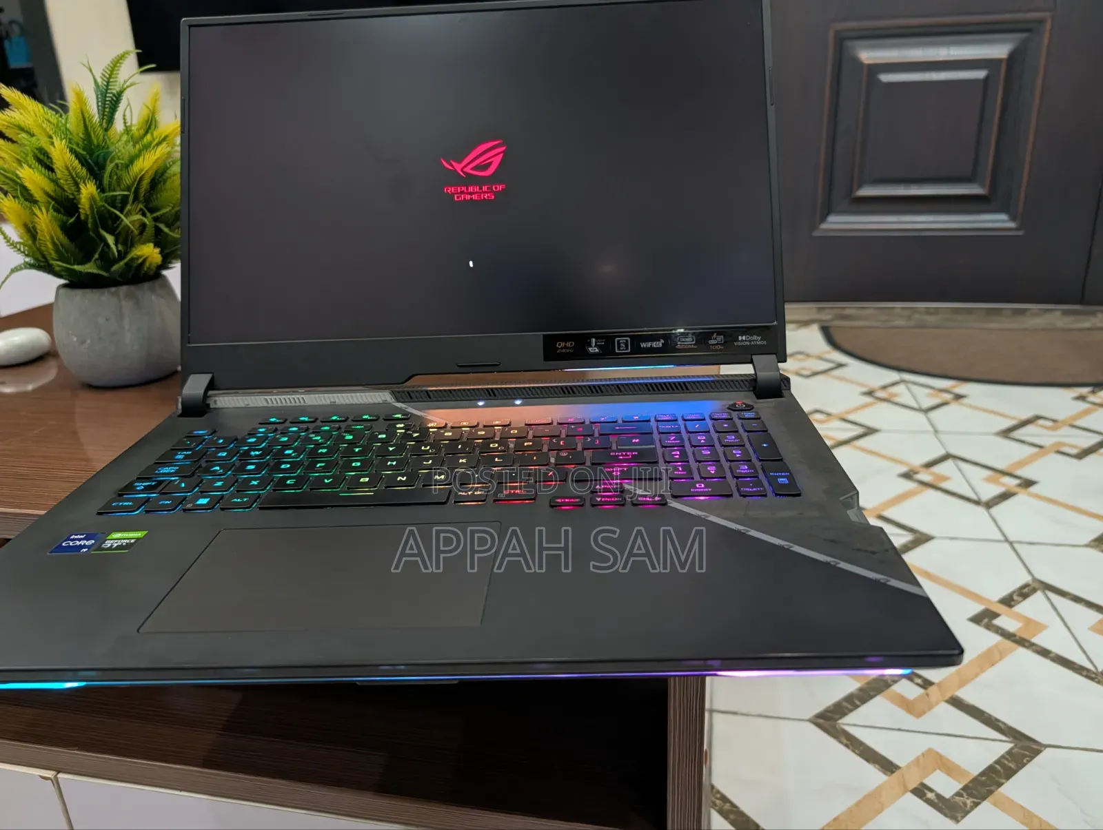 Laptop Asus ROG Strix G17 16GB Intel Core i9 SSD 512GB