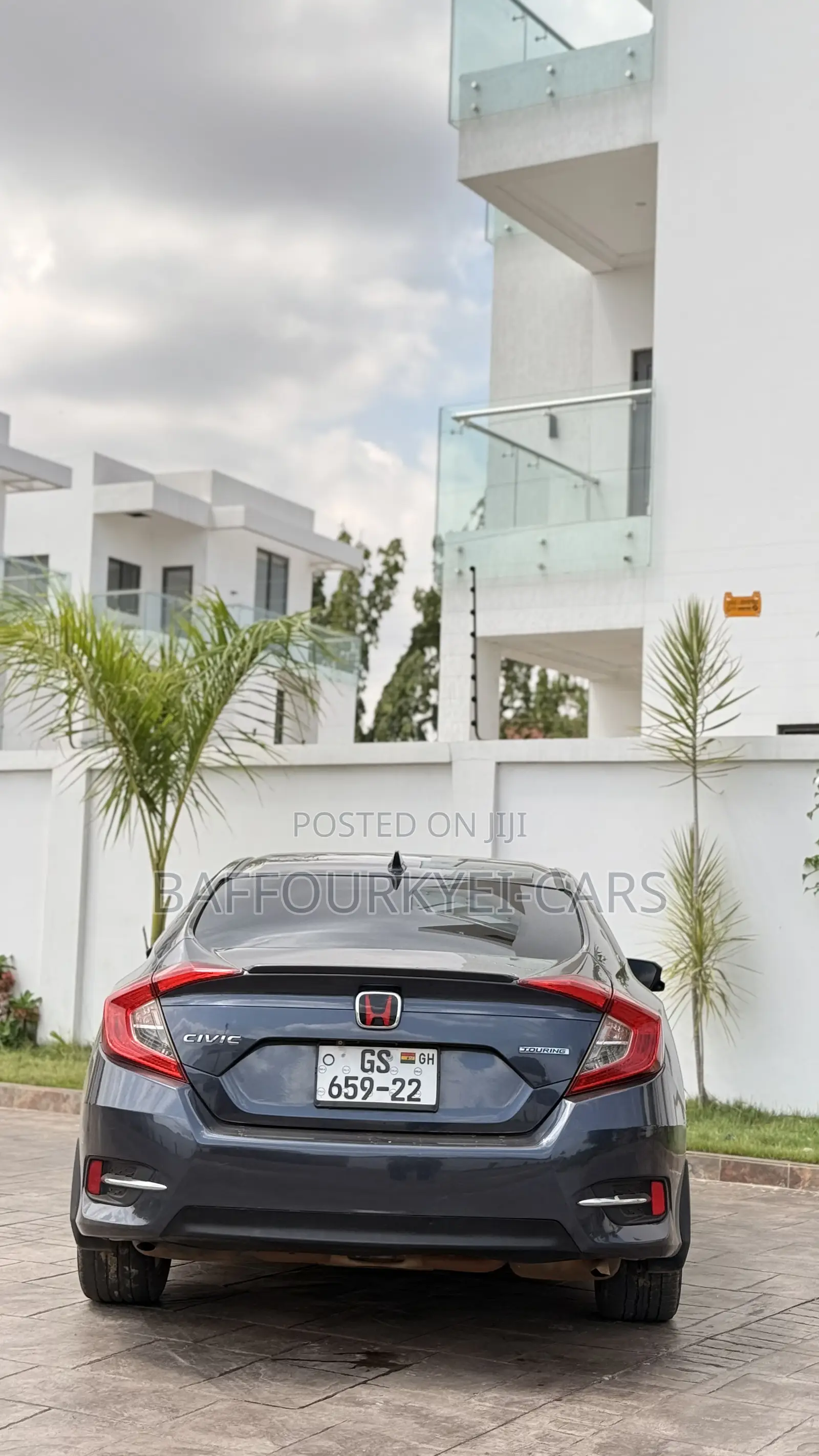 Honda Civic Touring Sedan 2018 Silver