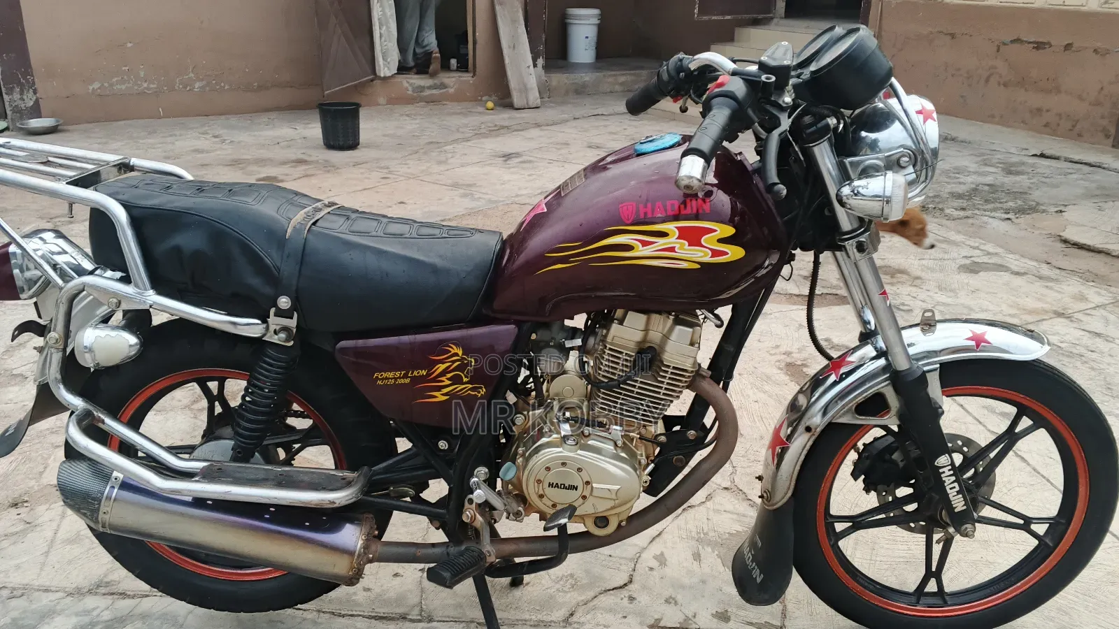 Haojin GN125 2025 Brown