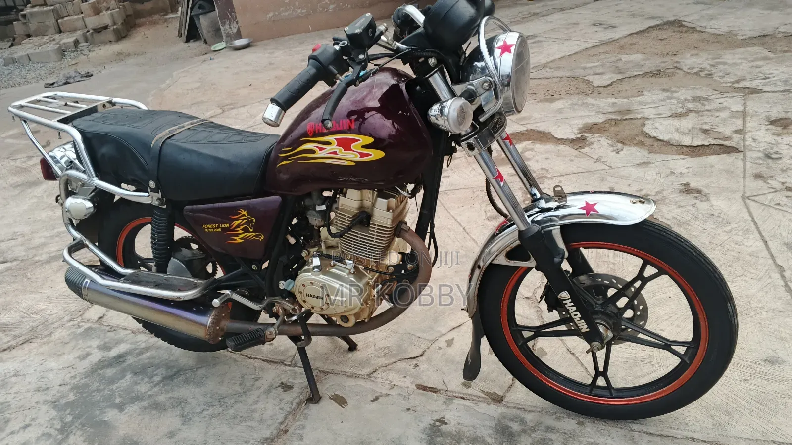 Haojin GN125 2025 Brown