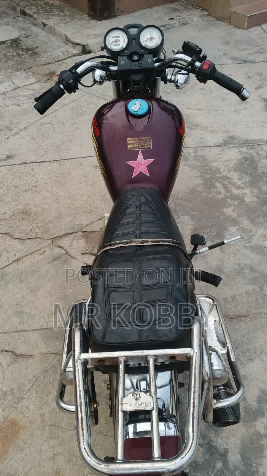 Haojin GN125 2025 Brown