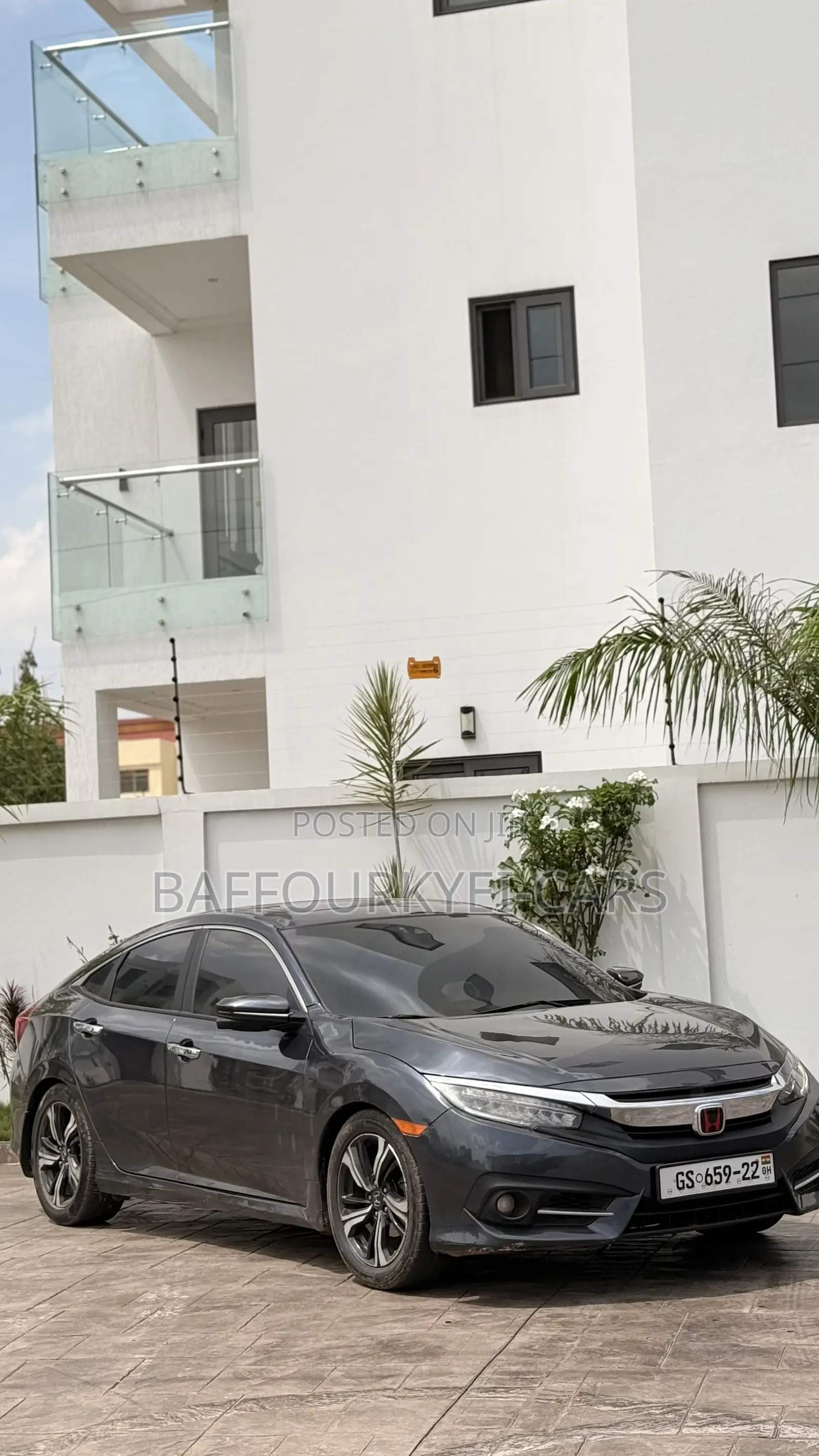 Honda Civic Touring Sedan 2018 Silver