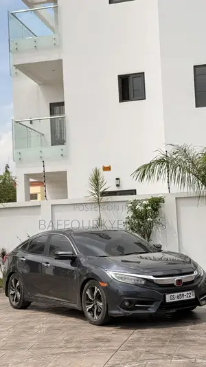 Honda Civic Touring Sedan 2018 Silver