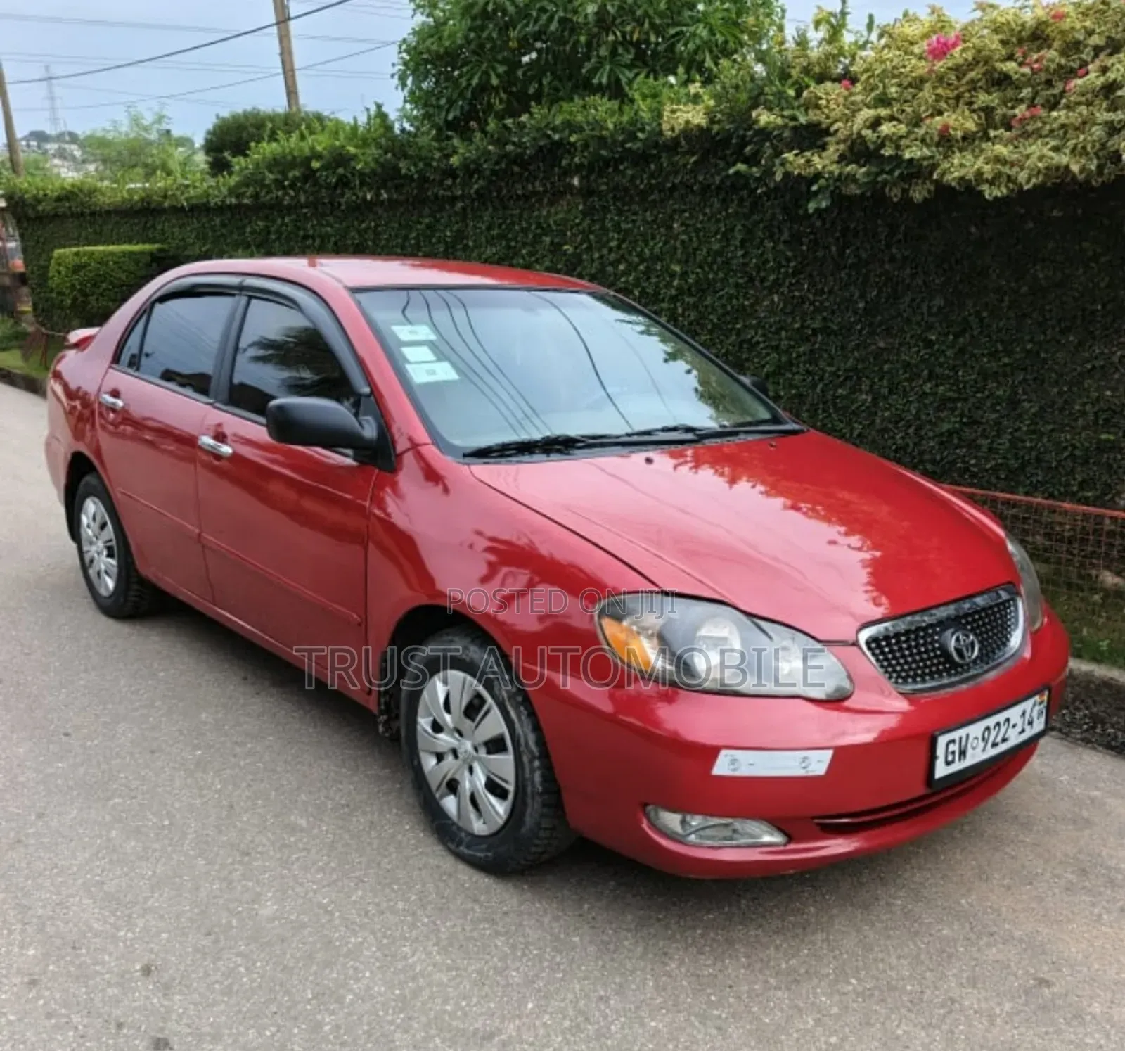 Toyota Corolla LE 2007 Red
