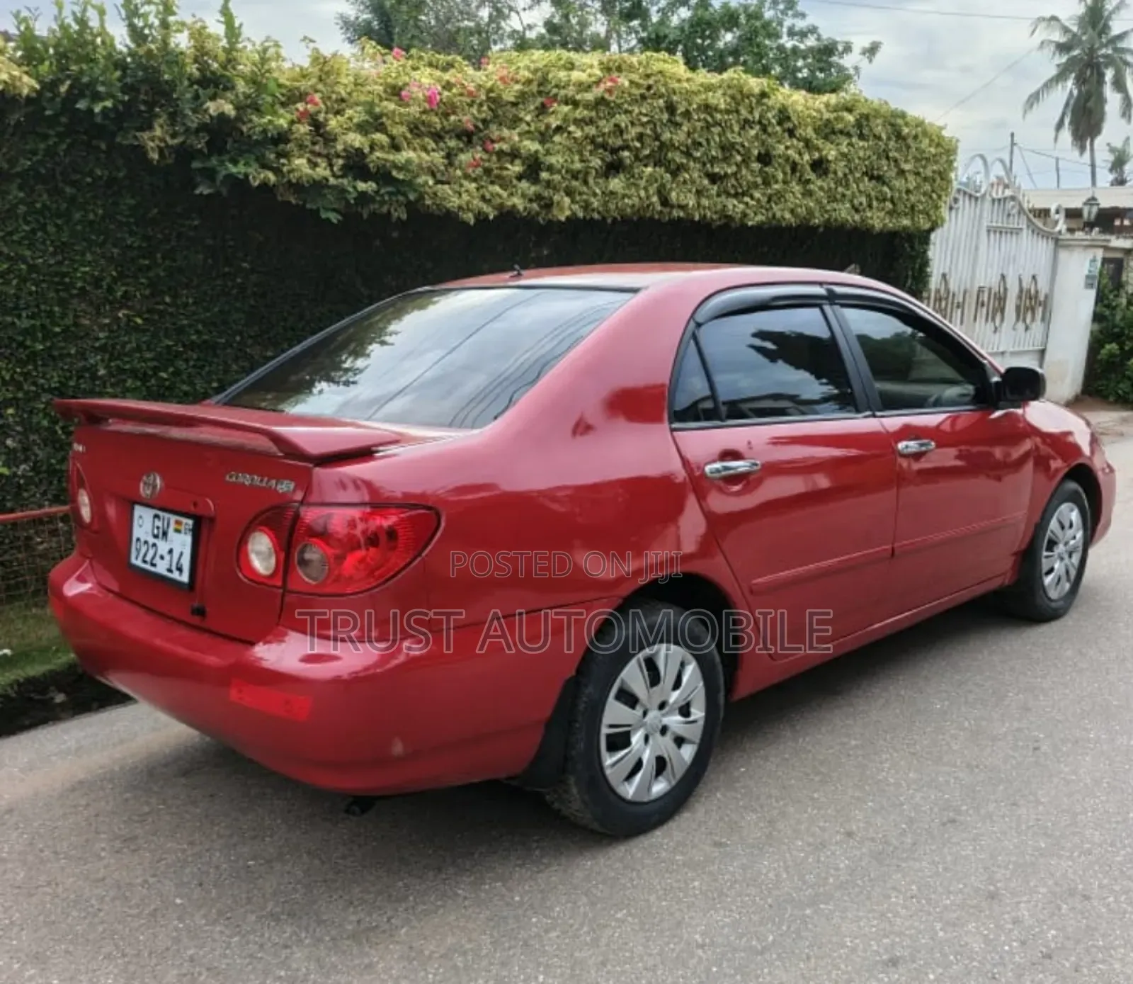 Toyota Corolla LE 2007 Red