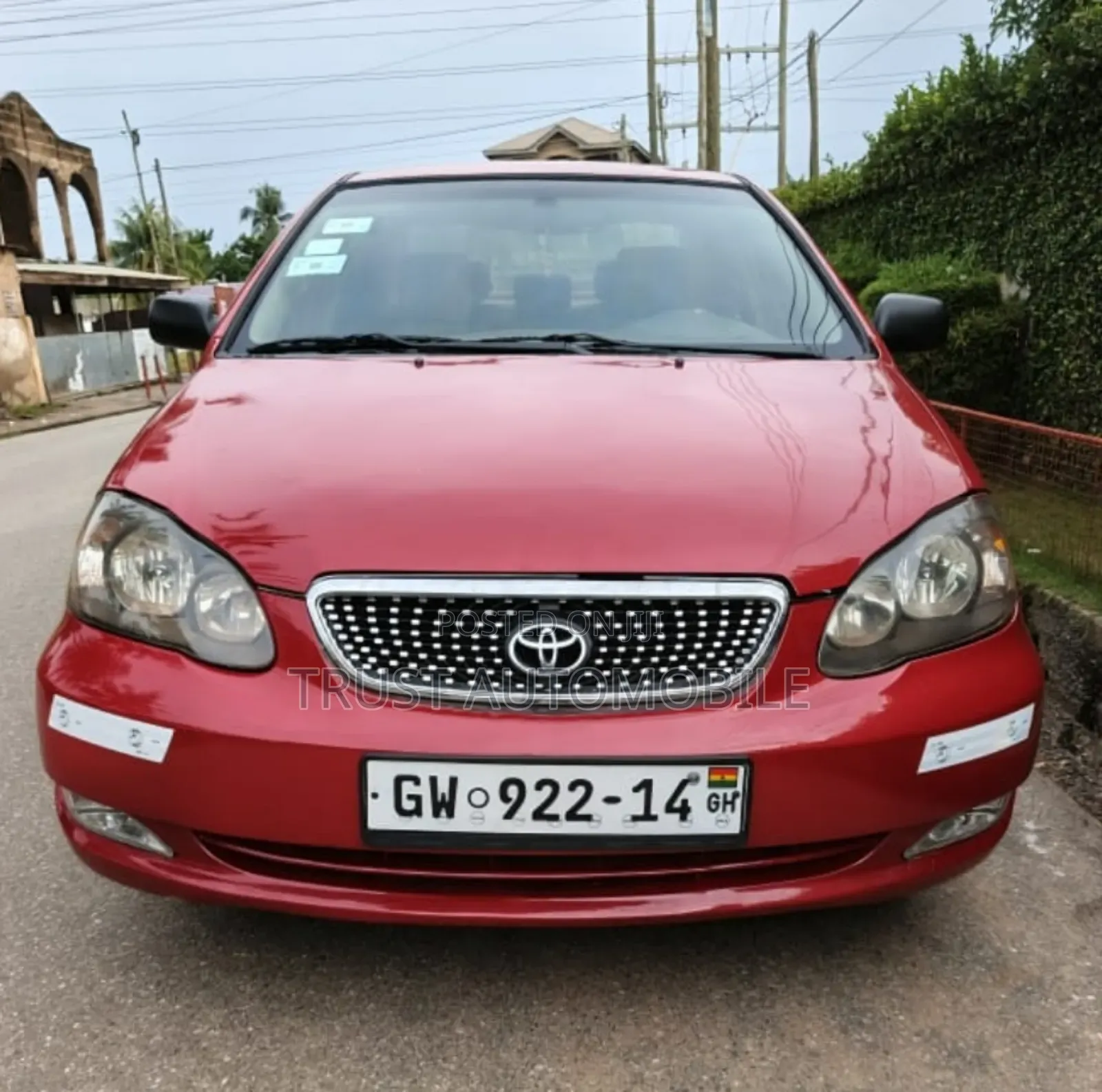 Toyota Corolla LE 2007 Red