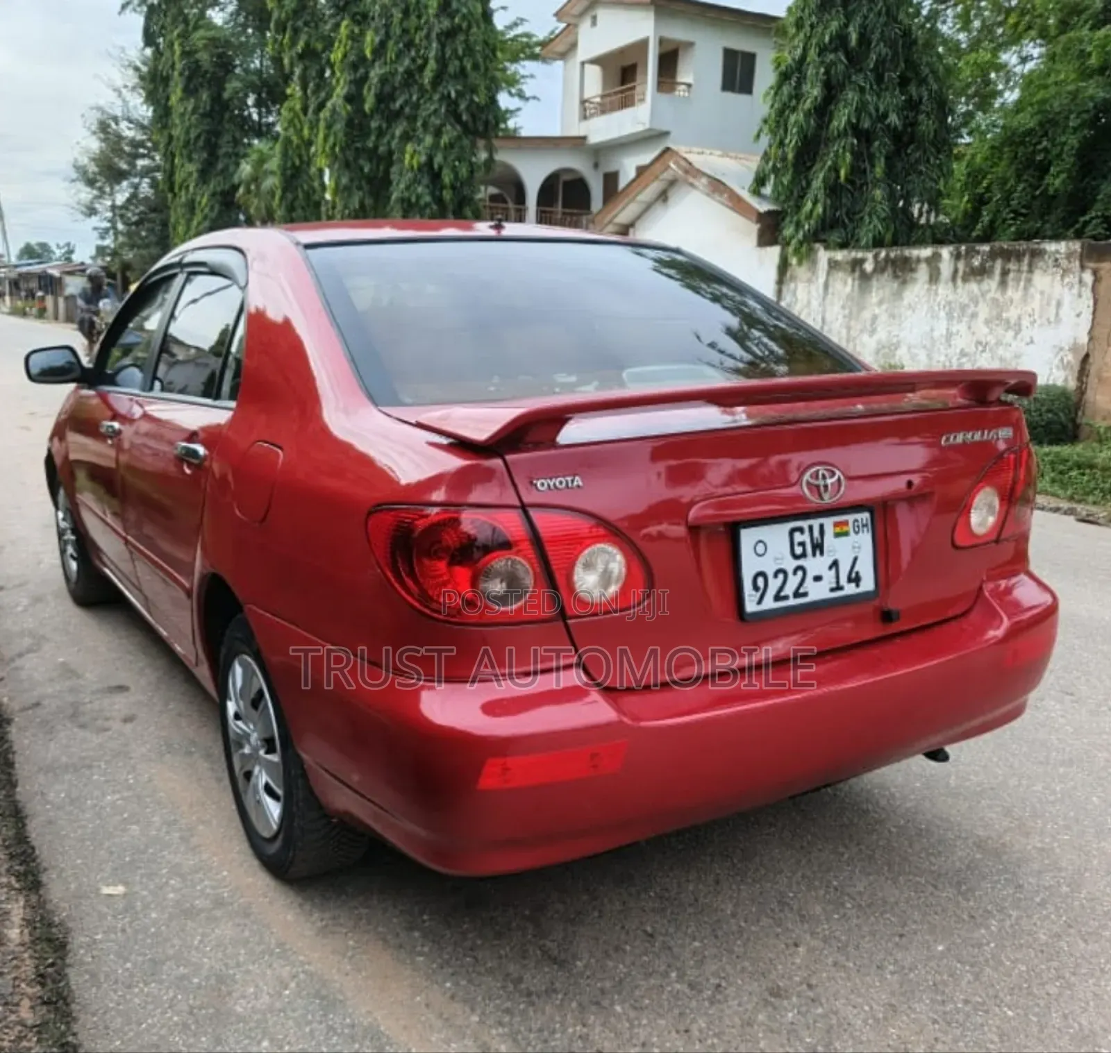 Toyota Corolla LE 2007 Red
