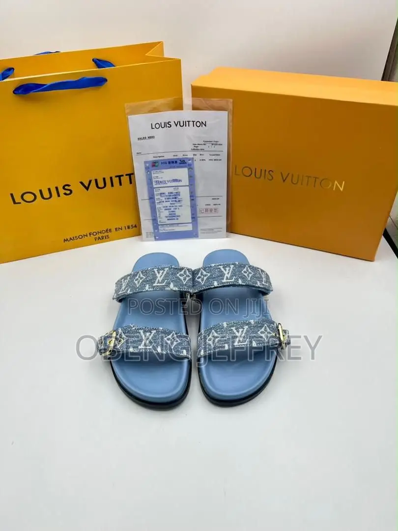 Original Louis Vuitton Ladies Slippers in Colours