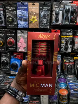 Airpro Mic Man Air Freshener – Velvet Mask