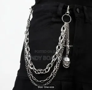 Gridlock Cross Skull Side Chain