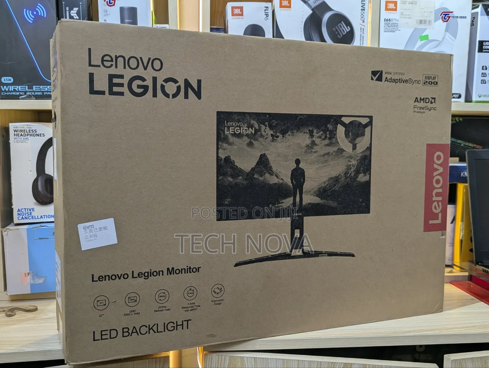 Lenovo Legion R27qe 27" QHD Ips Gaming Monitor 2560 X 1440 200hz