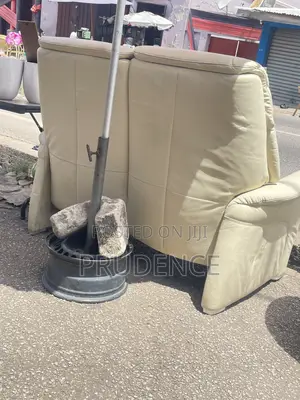 2 in One Home Used High Quality Leather Sofa
