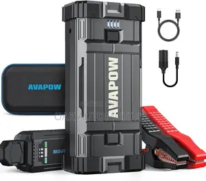 Avapow Car Jump Starter, 4000a Peak Battery