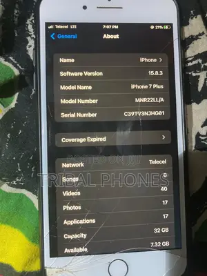 Apple iPhone 7 Plus 32 GB Silver