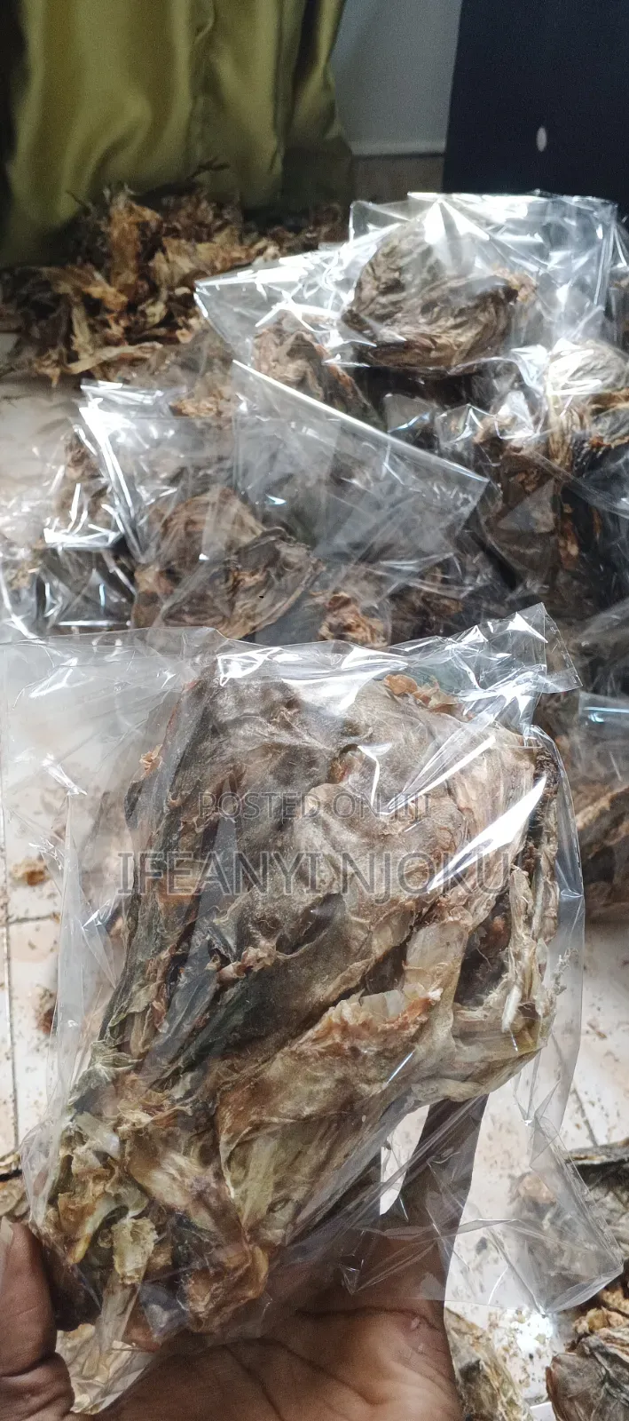 Stockfish Head and Ear for Sale