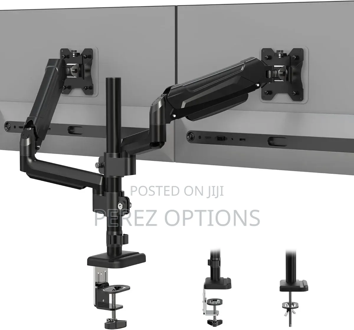 Dual Monitor Desk Mount for 13-32 Inch Screens
