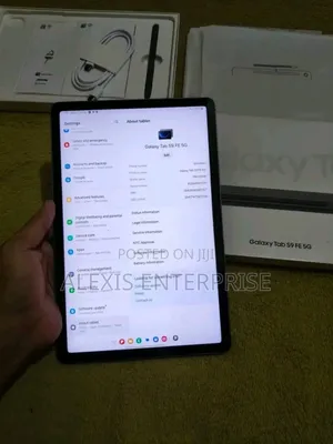 New Samsung Galaxy Tab S9 FE 256 GB Black