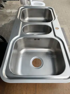 Luxury 3 Bowl Stainless Steel Kitchen Sink