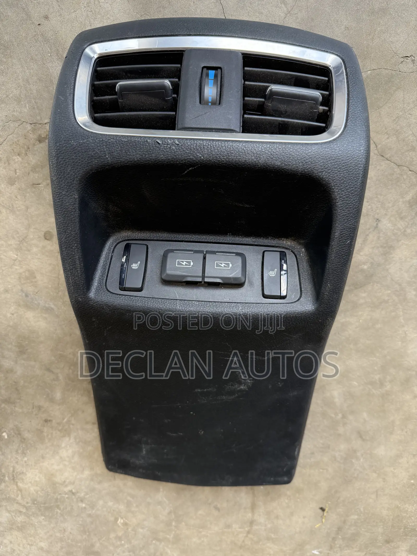 2019 - 2024 RDX Console Back Trim Cover Panel W/ Ac Air Vent Grille