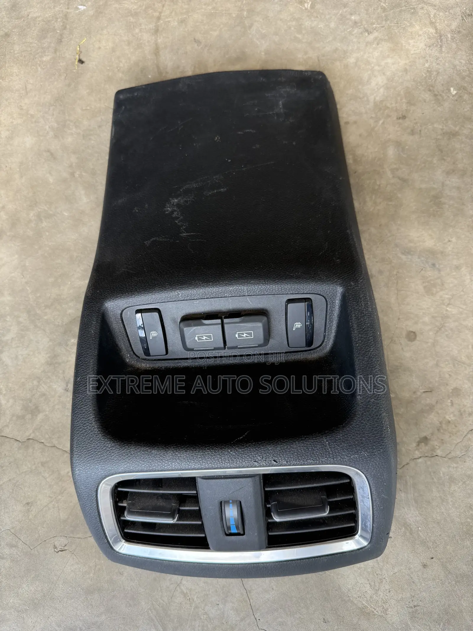 2019 - 2024 RDX Console Back Trim Cover Panel W/ Ac Air Vent Grille