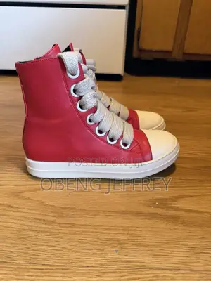 Original Rick Owen’S High/Low Red
