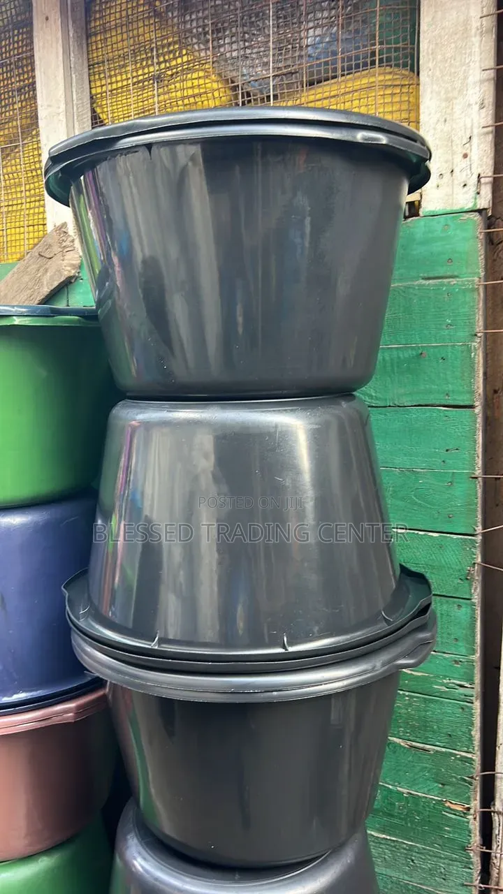 Washing Bowls and Buckets