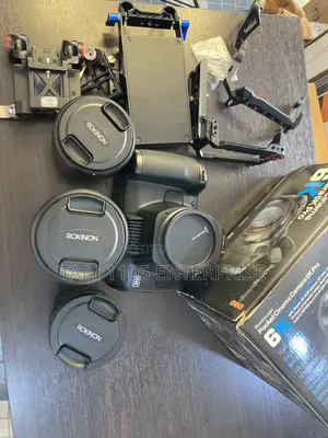 Blackmagic 6k Pro + 3 Rokinon Lenses And Camera Cage