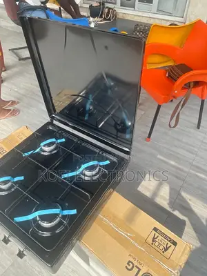 Volcano Four Burner Table Top Gas Stove With Easy Controls