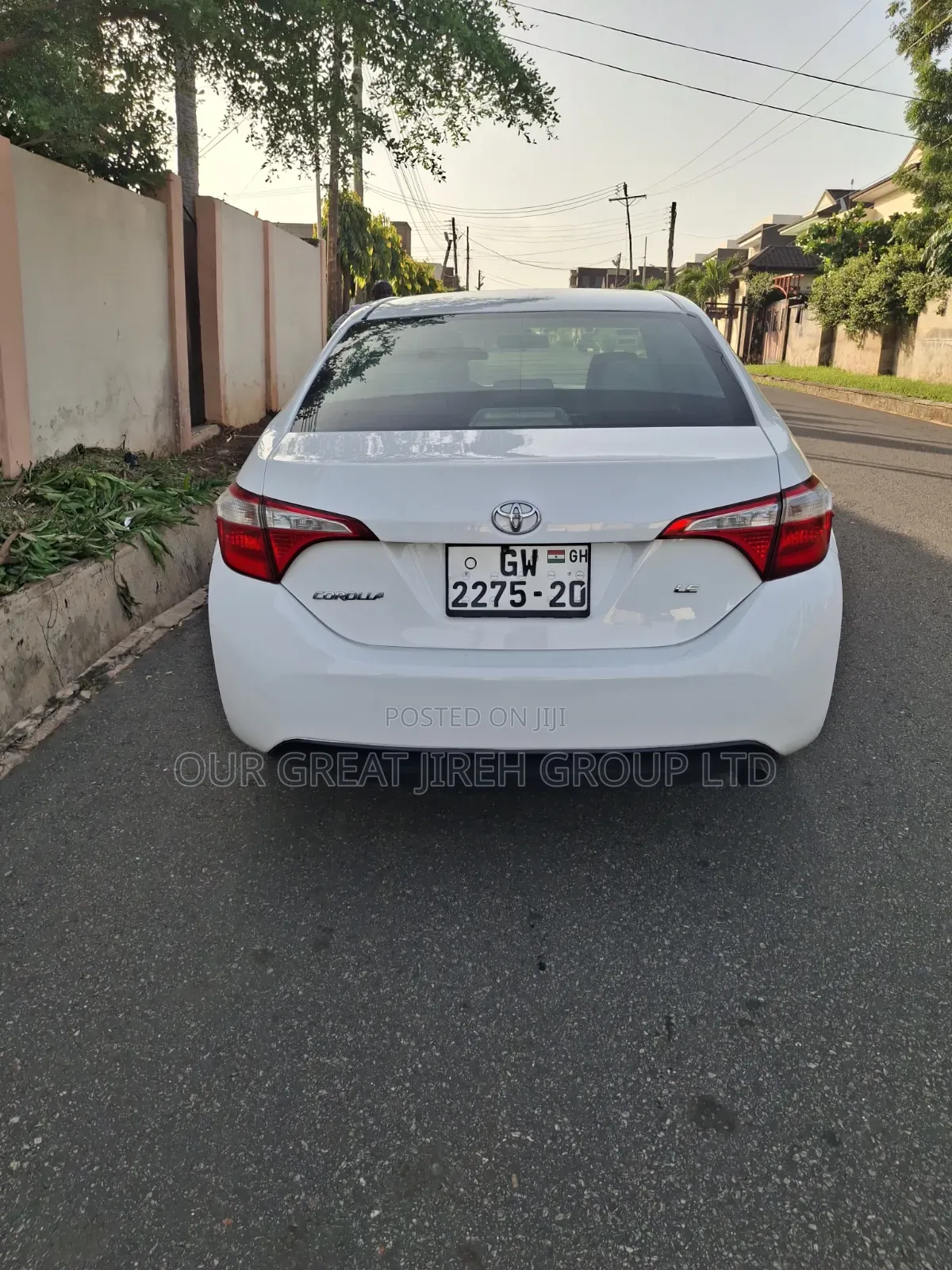 Toyota Corolla 2016 White