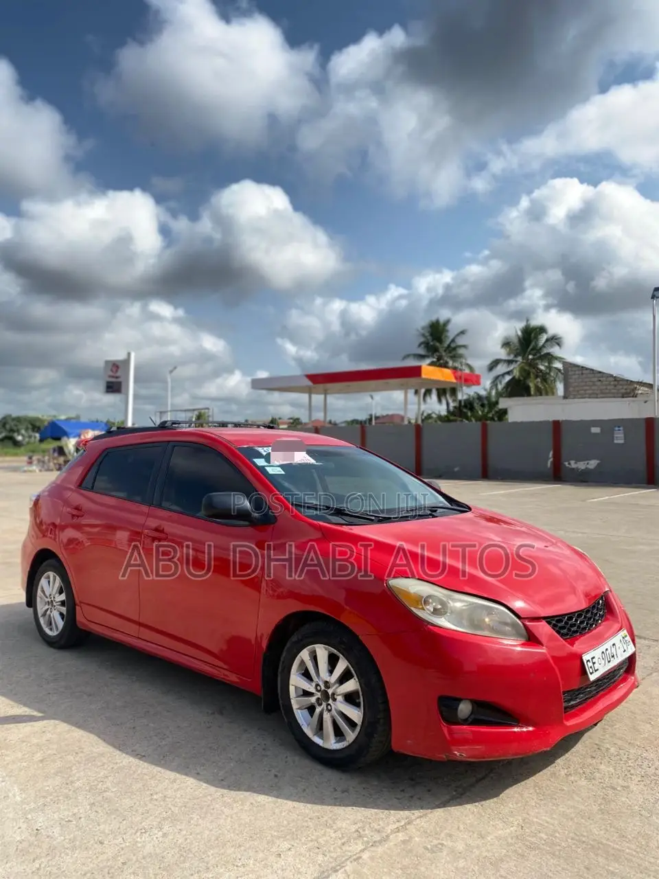 Toyota Matrix L Hatchback FWD (1.8L 4cyl 5A) 2013 Red