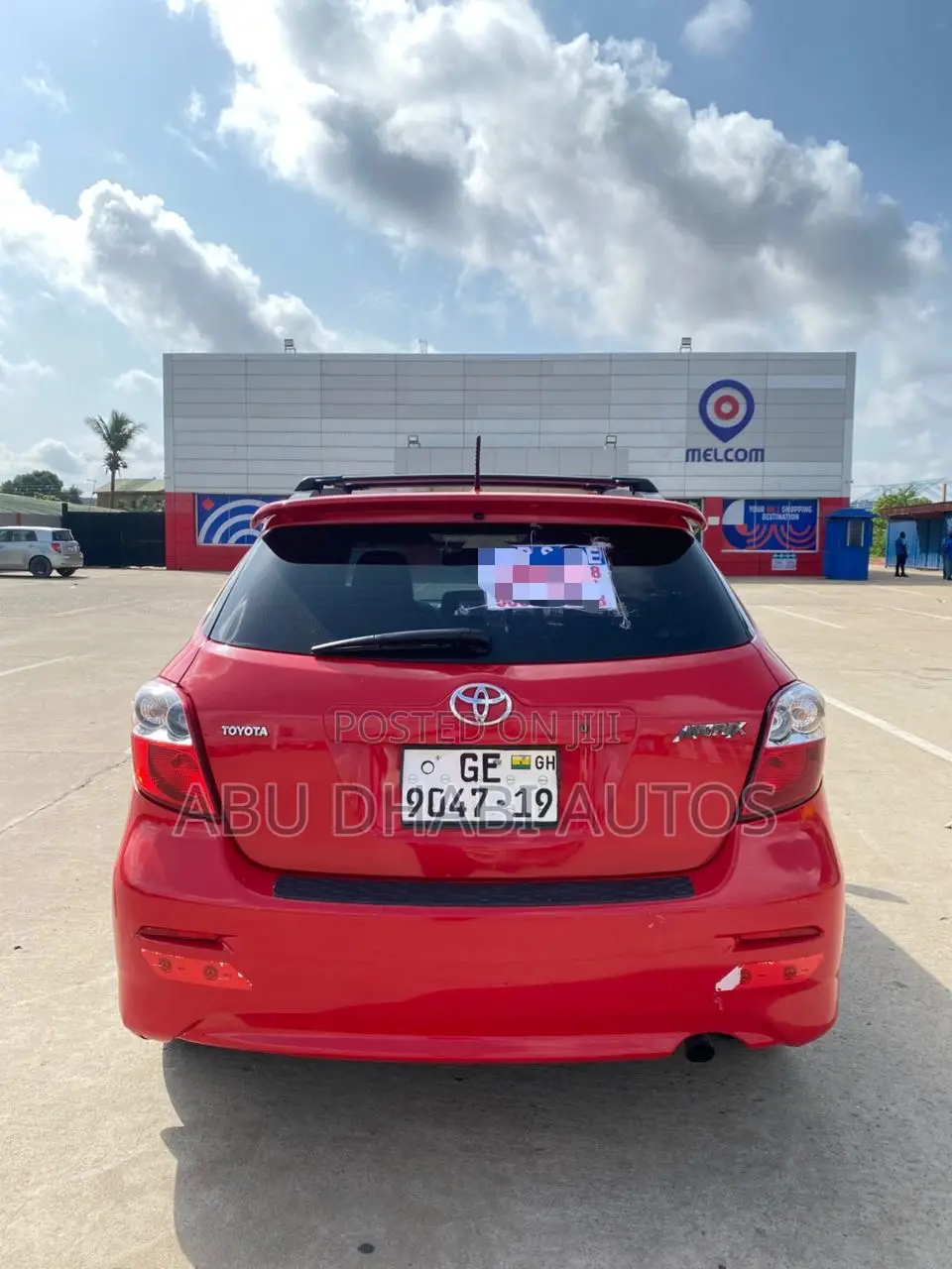 Toyota Matrix L Hatchback FWD (1.8L 4cyl 5A) 2013 Red