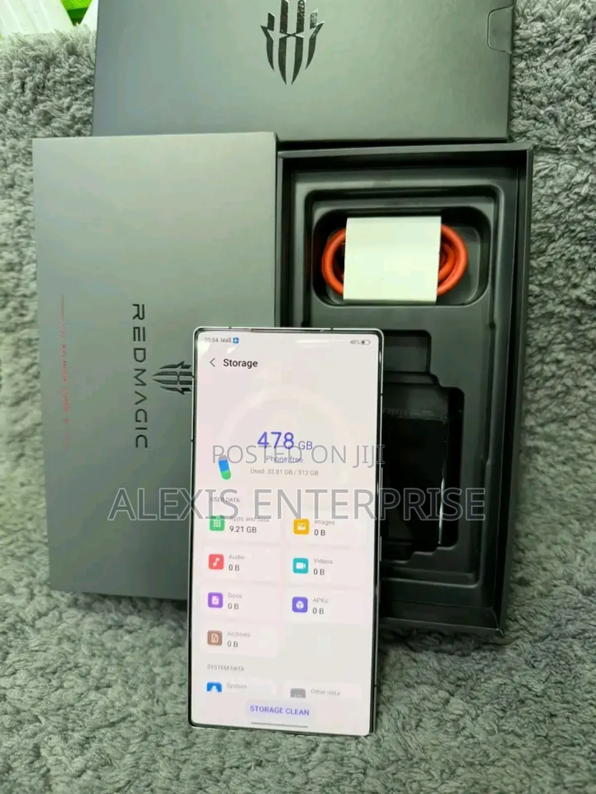 New ZTE nubia Redmagic 11 Pro+ 5G 512 GB Black