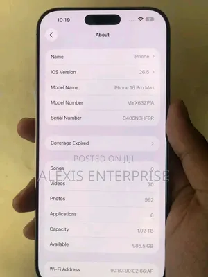 Apple iPhone 16 Pro Max 1 TB Gold