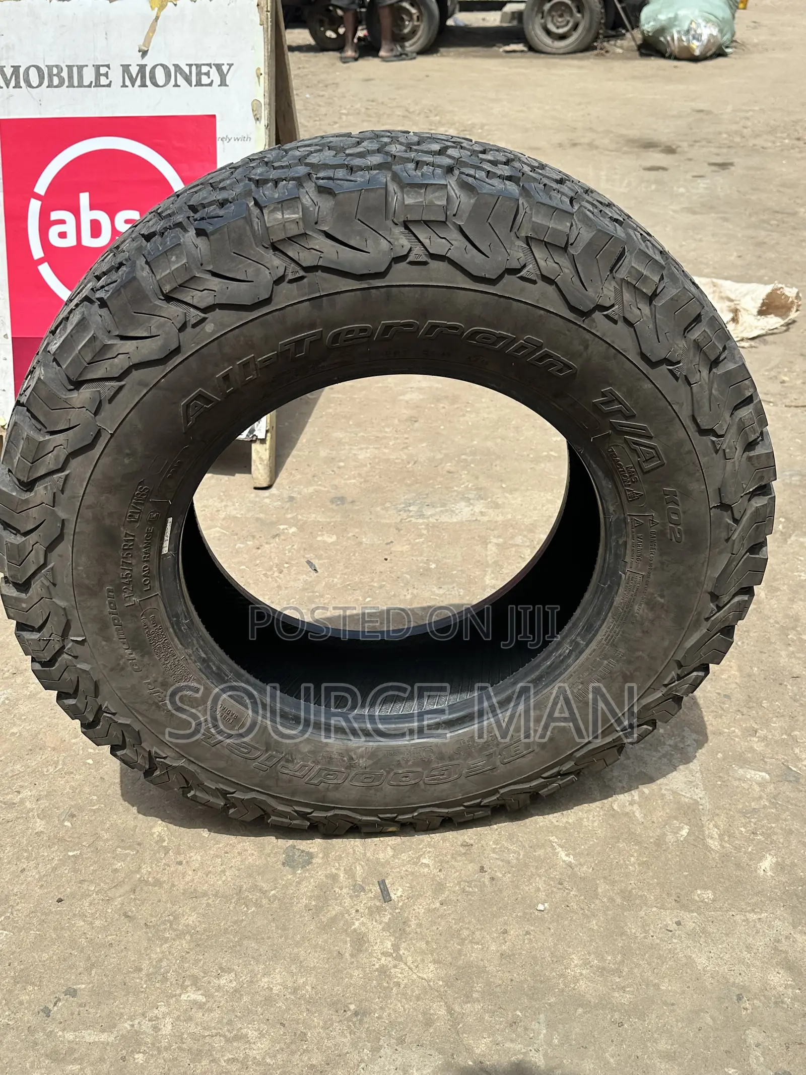 Bf Goodrich Tyre 245 74 17