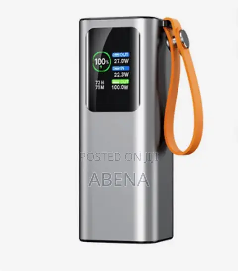 20,000mah 100w Fast Power Bank With Led Cable for Laptops/Phones