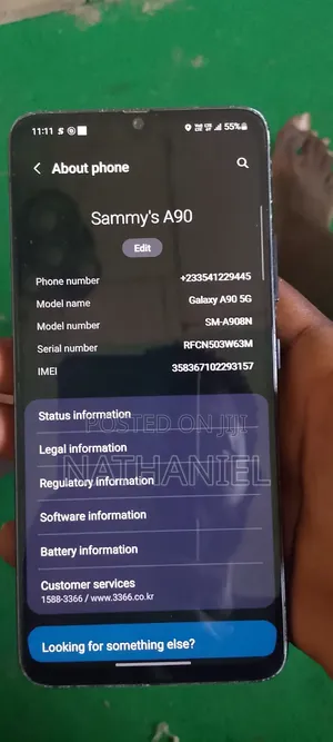 Samsung Galaxy A90 5G 128 GB Black