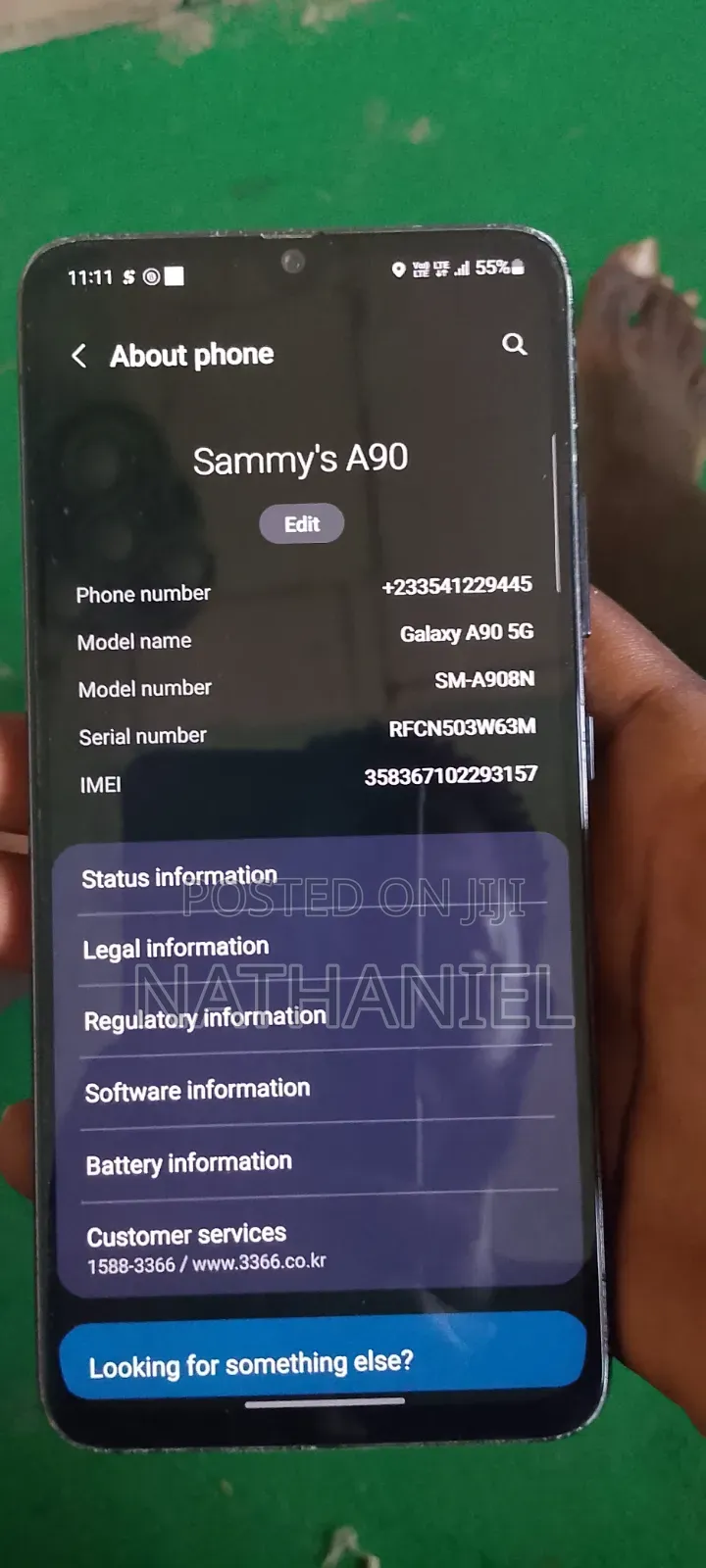 Samsung Galaxy A90 5G 128 GB Black