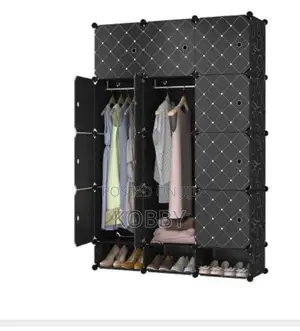 12 Cubes Plastic Wardrobe