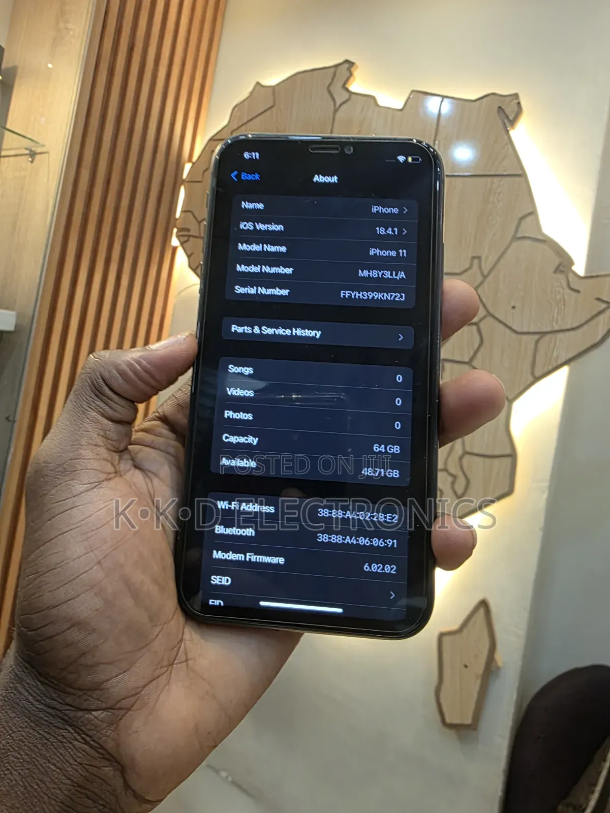 Apple iPhone 11 64 GB Black