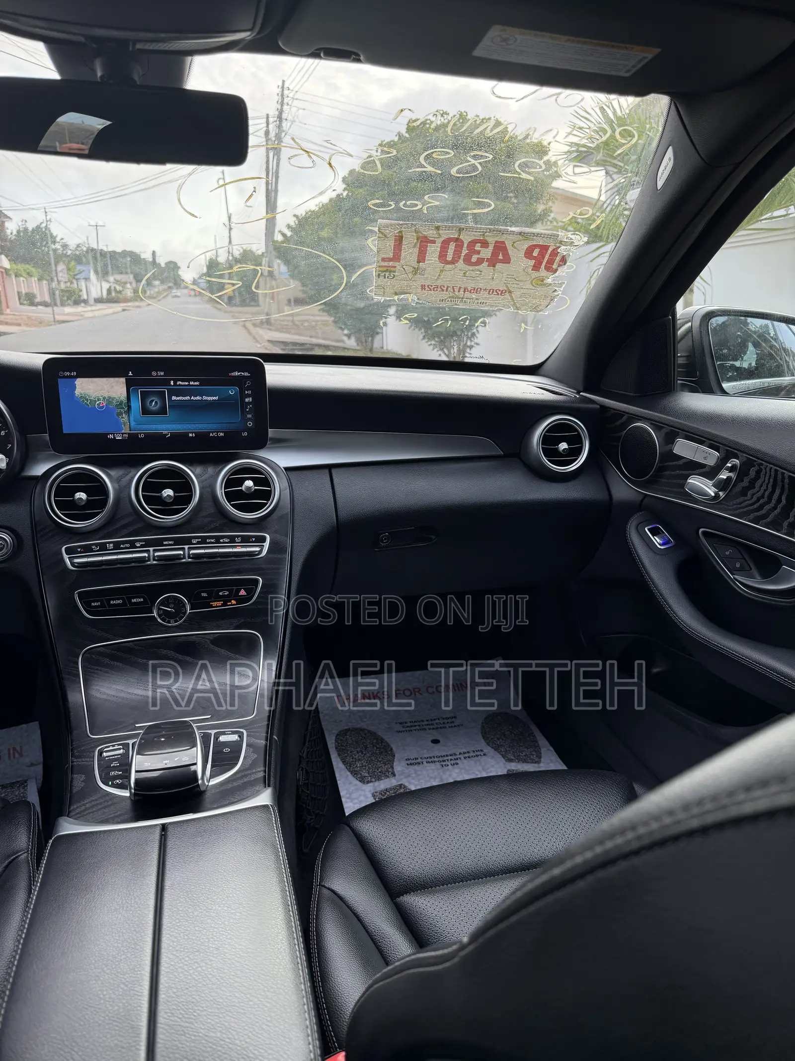 Mercedes-Benz C300 Base C300 AWD 4MATIC Sedan 2019 Black