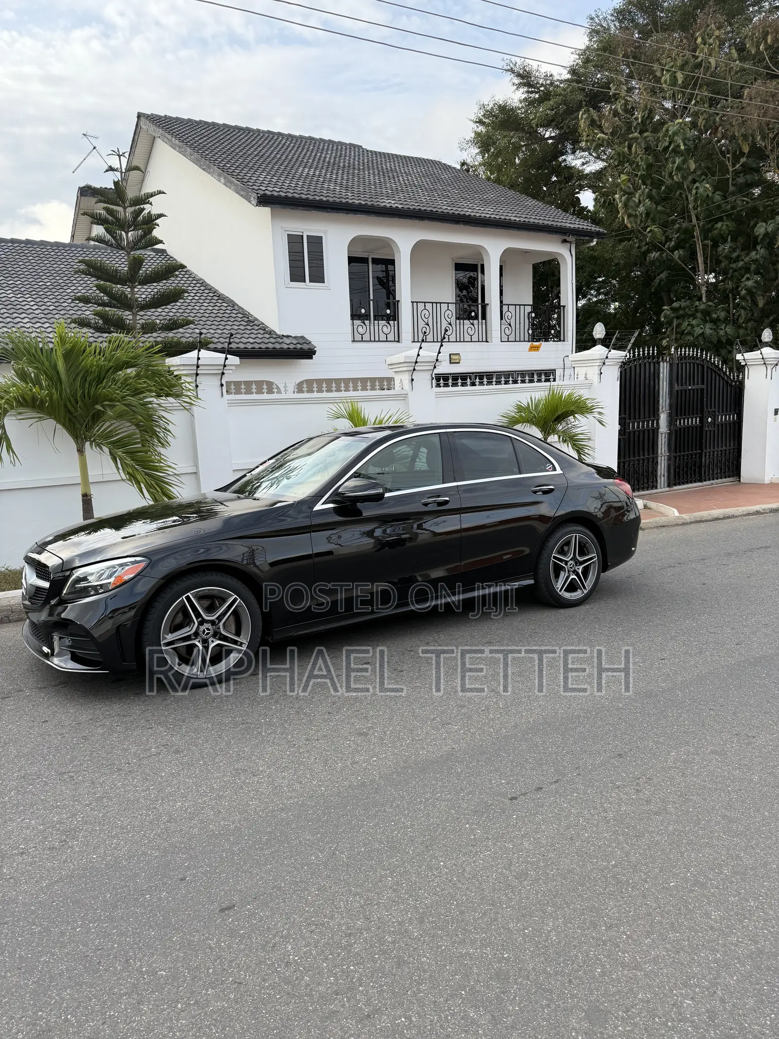 Mercedes-Benz C300 Base C300 AWD 4MATIC Sedan 2019 Black